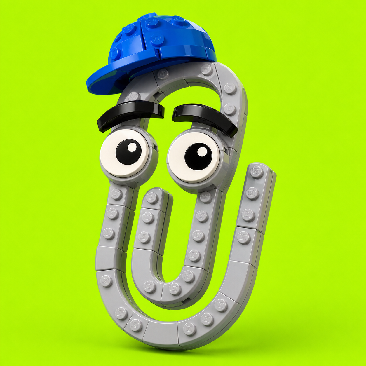 Clippy 头像 - 乐高风格